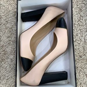 J crew Etta cap toe pumps